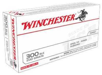 300 AAC Blackout 20 Rounds Ammunition Winchester 200 Grain Full Metal Jacket