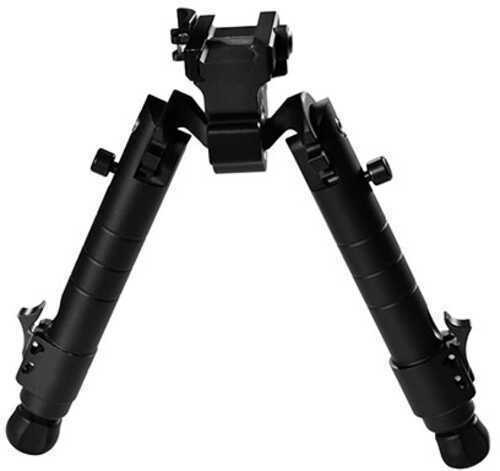 Warne Scope Mounts Skyline Precision Bipod Black Finish Fits Picatinny or Weaver Rail 3 Position Leg Rotation 6.9"-9.1"