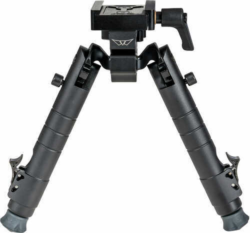 Click to see larger image. Warne Skyline Precision Bipod with Arca Rail Black Model: 7902M