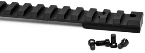 Warne Vapor 1 Piece Base 20 MOA Fits Remington 700 Short Action Matte Finish Black