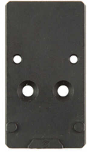 XS Sights Minimalist Optic Plate and Sight Set Fits GLOCK 19 MOS Converts MOS Footprint to Trijicon RMR Nitride Finish B