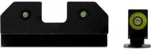 XS Sights RAM Night Green Front Dot Fits Glock 17 19 22 23 24 26 27 31 32 33 34 35 36 38 Steel/Blued GL-R012P-6G