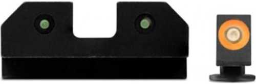 XS Sights RAM Night Orange Front Dot Fits Glock 17 19 22 23 24 26 27 31 32 33 34 35 36 38 Steel/Blued GL-R012P-6