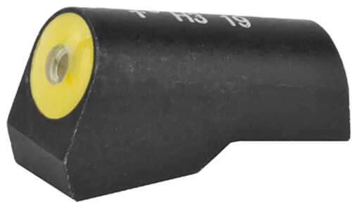 XS Sights Big Dot Tritium Bead Night Yellow Front Fits Remington Shotgun with .125 to .140 Diameter SG-