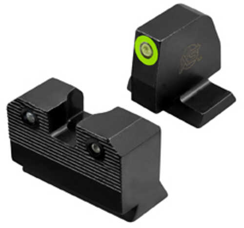 Xs Sights R3d 2.0 Tritium Night Sight Fits S&w M&p Shield Or Green Front Ourline Green Tritium Front/rear Sw-r204p-6g