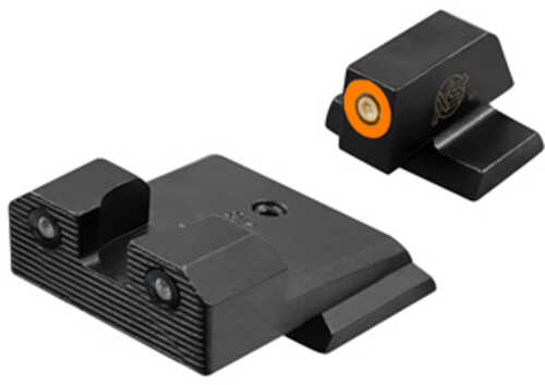 Xs Sights R3d 2.0 Tritium Night Sight Fits S&w M&p Shield Or Orange Front Outline Green Tritium Front/rear Sw-r204p-6n