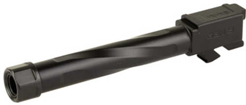 Zaffiri Precision Pistol Barrel 9MM 4.97" Threaded Fits Glock 17 Gen 5 Nitride Finish Black BA-G17G5-TH-BN