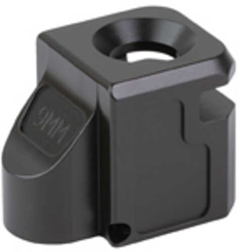 Zaffiri Precision Zaffiri Precision Blowhole Compensator 9MM Black Fits GLOCK 43X/48 Nitride COMP-TH-G4348-BN