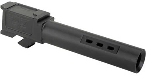 Zaffiri Precision Ported Pistol Barrel 40 S&w 3.9" Nitride Finish Black For Glock 23 Gen 1-3