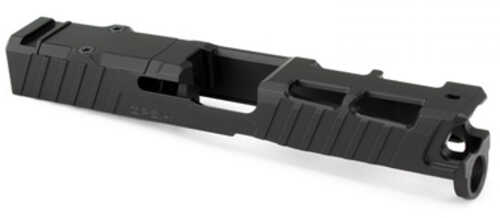 Zaffiri Precision Zps.4 Optics Ready Stripped Slide Rmr Footprint Lightening Cuts Cerakote Finish Armor Black For Glock