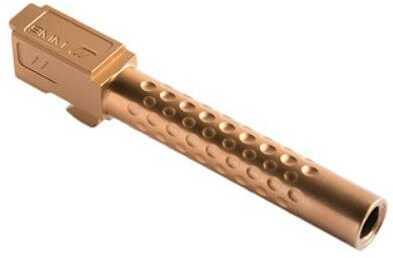 ZEV Technologies Dimpled Barrel 9MM For Glock 17 (Does Not Fit Gen5) Bronze Finish BBL-17-D-BRZ