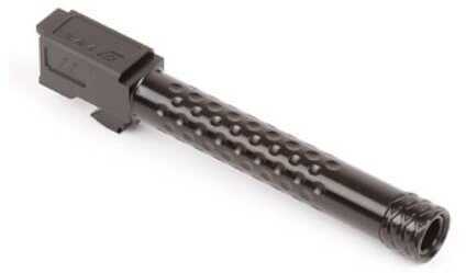 ZEV Technologies Dimpled Barrel 9MM Threaded For Glock 19 (Gen1-5) Black Finish BBL-19-DS-DLC