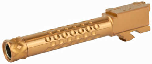 ZEV Technologies Optimized Barrel 9MM Bronze Threaded Fits Glock 19 Gen 1-5 BBL-19-OPT-TH-BRZ