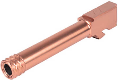 ZEV Technologies Pro Barrel Threaded 9MM For Glock 19 (Gen1-5) Bronze Finish BBL-19-PRO-TH-BRZ