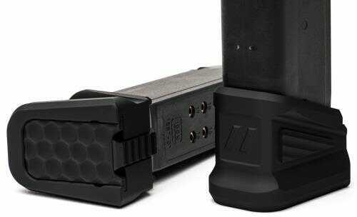 ZEV Technologies Extended Base Pad For Glock Black Finish Add +5 Capacity on 9mm +4 .40 Caliber Additional