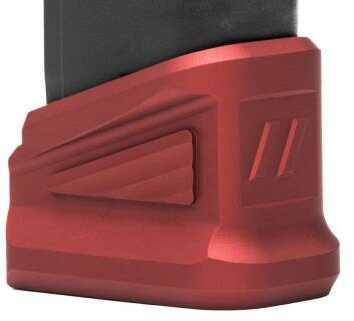 ZEV Technologies Extended Base Pad For Glock Red Finish Add +5 Capacity on 9mm +4 .40 Caliber Additional Pow