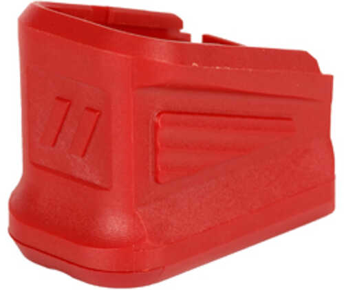 ZEV Technologies Polymer Base Pad +5 Red For Glock 17