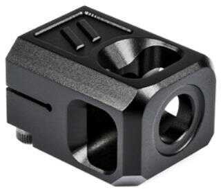 Zev Technologies Pro Comp Compensator 9mm 1/2-28 Threads Black Finish Comp-pro-v2-b