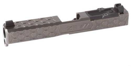 ZEV Technologies Hex Absolute Co-witness RMR Cut w/Cover For Gen 3 Glock 17 Gray Finish Complete Slide Includes Sights
