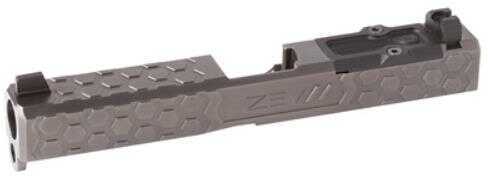 ZEV Technologies Hex Absolute Co-witness RMR Cut w/Cover For Gen 4 Glock 17 Gray Finish Complete Slide Includes Sights