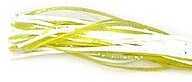 Strike King Lures Replacement Skirt 3pk Chartreuse/White Md#: S33-46