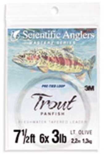 Scientific Angler / 3M Air Cell Panfish/Trout Line Pack WF6F Leader & Backing Md#: 543416