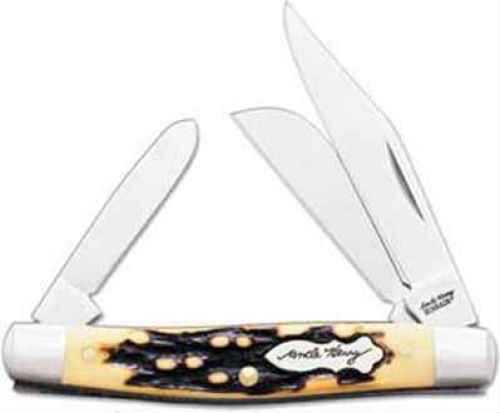 Schrade Uncle Henry Rancher 3 5/16" Closed, 3 Blade 834UH