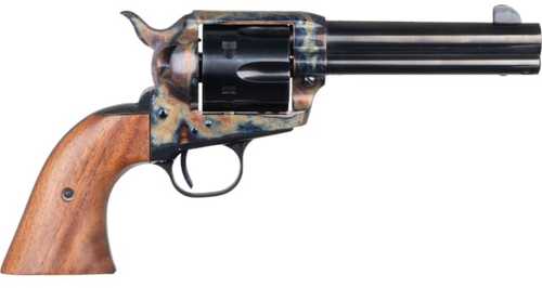 Standard Mfg. Company Single Action Revolver 45 Colt 4.75" Barrel 6Rd Capacity Charcoal Finish Two Piece Walnut Grips