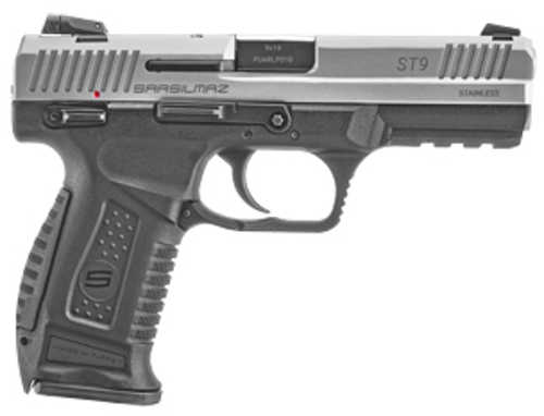 <span style="font-weight:bolder; ">SAR</span> USA ST9 Semi-Auto Striker Fired Pistol 9mm 4.4" Barrel 2-17Rd Mags Polymer Frame Stainless