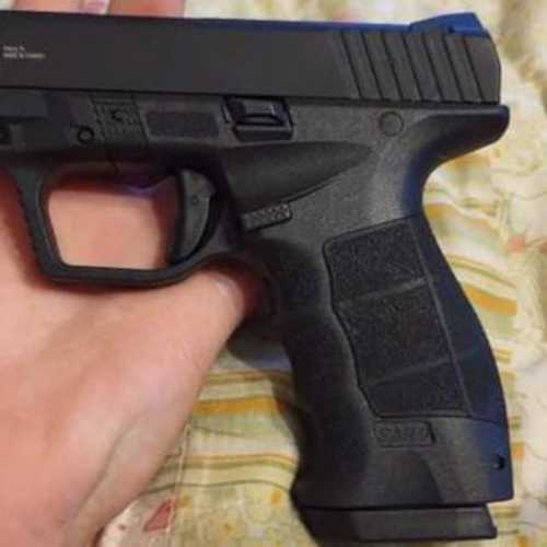 Sar SAR9T Semi-Auto Pistol 9mm Luger 4.4" Barrel 1-17Rd Mag Black Polymer Finish