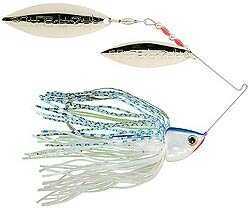 Strike King Lures Burner Spinnerbait 1/2oz Double Willow Blue Shad Md#: BURN12-209S