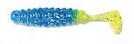 Charlie Brewers Crappie Grubs 1in 20pk Blue Ice/Chartreuse Tail Md#: CBPGF6