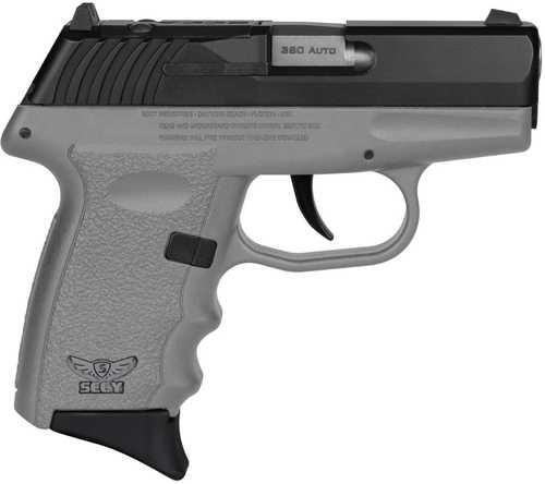 SCCY CPX-3 380ACP pistol in barrel 10 rd capacity sniper gray polymer finish