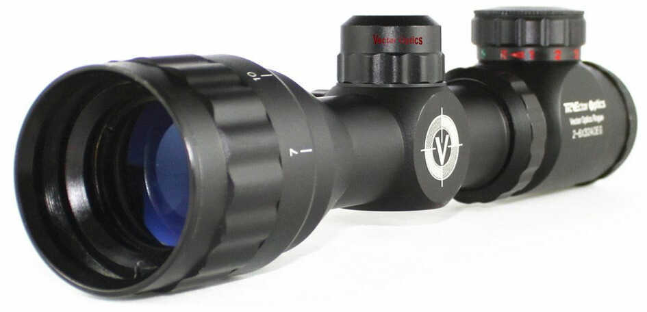 Vector Optics 2-6x32 Compact Scope With Lens Caps.