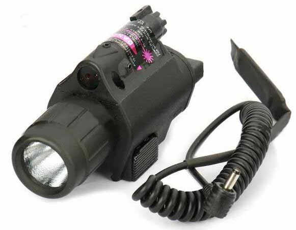 Vector Optics Doublecross Laser 200 Lumens Flashlight Combo