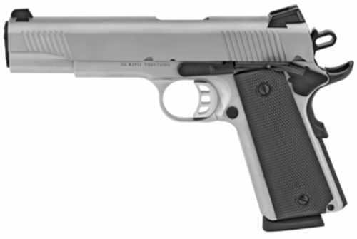 SDS Imports 1911-S Single Action Semi-auto Full Size Pistol 45 ACP 5" Barrel Steel Frame Stainless Finish Novak Style 3-Dot Sights 1-8Rd Mag Plastic Grips