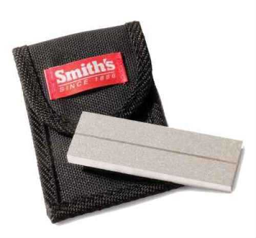 Smith's Manual Sharpener 3in Diamond Stone W/Pouch DS3