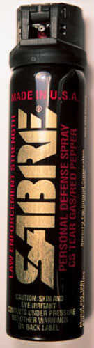 Click to see larger image. Security Equipment Corporation Sabre 3-In-1 Self Defense Spray Magnum 120 flip-top Red Pepper CS Military Tear Gas & Invisi M120FT