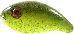 Strike King Lures Series 3 Xtra Crankbait 7/16oz 10ft Plus Chartreuse Rootbeer Md#: HC3XD-565