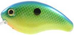 Strike King Lures Bitsy Minnow 1/8oz Blue/Chartreuse Md#: HCBPM-503