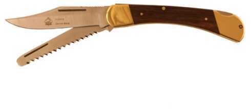 Puma Warden Wood With Saw Folding Knife SGB 6169623W