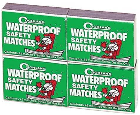 Coghlans Waterproof Matches 10 Pack - 45 Per None