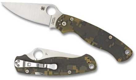 Spyderco Paramilitary2 Camo G-10 Plainedge C81PCMO2 C81GPCMO2