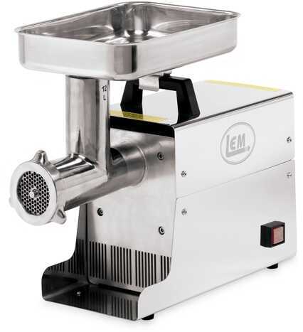LEM Products Direct Lem 12 Lb .75 HP Stainless Steel Electric Meat Grinder