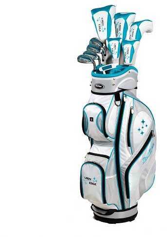 Tour Edge Lady Left Hand Tall Complete Set-White/Teal