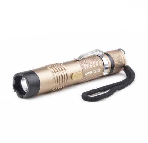 Guard Dog Security Electrolite Stun Gun/ Flashlight- Gold