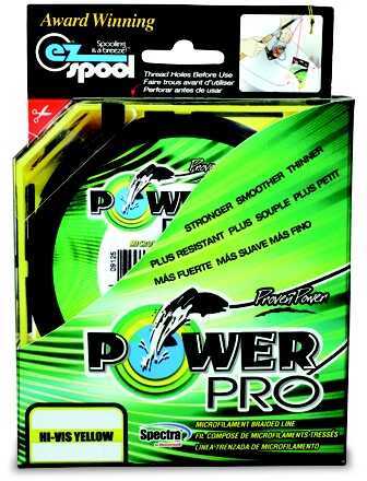 Shimano Power Pro PowerPro Braided Line 150 Yards . 100 lbs Tested, 0.018" Diameter, Hi-Vis Yellow Md: 211010