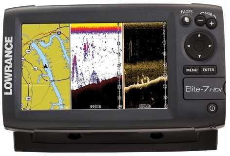 Lowrance Elite-7 Combo Gold 50/200 455/800 md: 000-10972-001