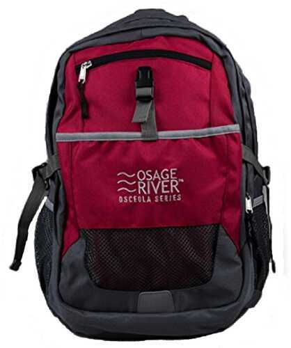 Osage River Osceola Series <span style="font-weight:bolder; ">Daypack</span> - Red/Gray