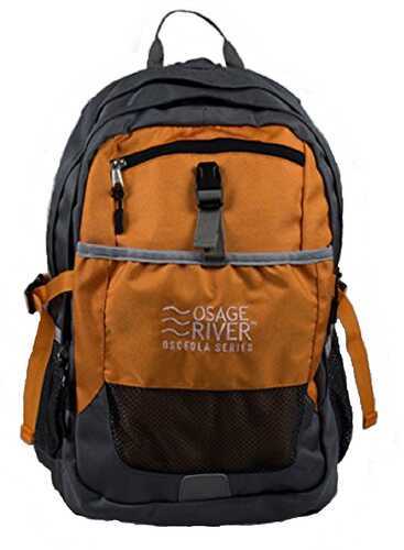 Osage River Osceola Series Daypack - Titanium/Orange